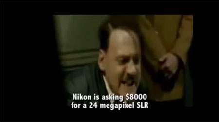 Hitler despre noul Nikon D3X